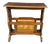 Vintage Wooden Magazine Rack Side Table, 1950 For Sale