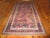 Tribal 1920s Brown Diamond Tribal Antique Persian Kurdish Rug 4'2" X 9'4" Handknotted Wool Carpet For Sale - Image 3 of 4