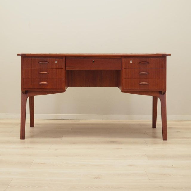 Danish Teak Desk, 1970s For Sale - Image 17 of 17