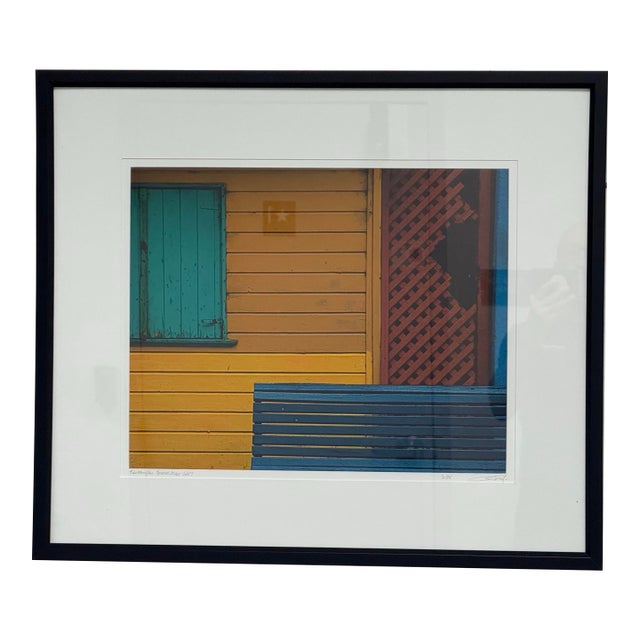 Circa 2007 Ravi Anand "Rectangles, Buenos Aires" Framed Photograph Edition 3 of 25 For Sale