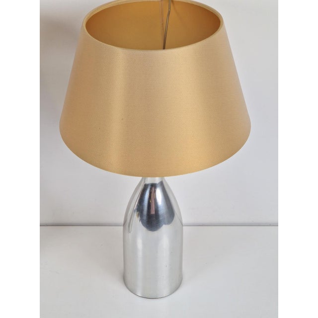 Metal Vintage Alu Bottle Table Lamp from Ikea, 1980s, Set of 2 For Sale - Image 7 of 10