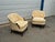 Vintage Pair of Henredon Low Back Club Chairs For Sale - Image 11 of 12