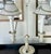 Mid Century Toleware Double Shade Lamp For Sale - Image 9 of 9