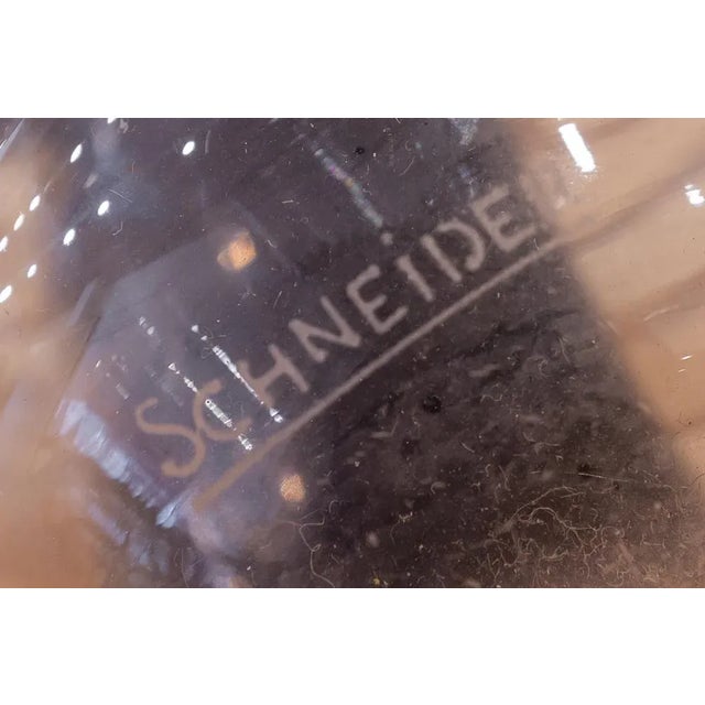 20th Century Glass Vase from Schnider, 1940s For Sale - Image 4 of 6