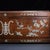 Chinese Vintage Chinese Huali Rosewood Scroll Box | Mother-of-Pearl Inlaid Long Chest With Brass Mounts For Sale - Image 3 of 9