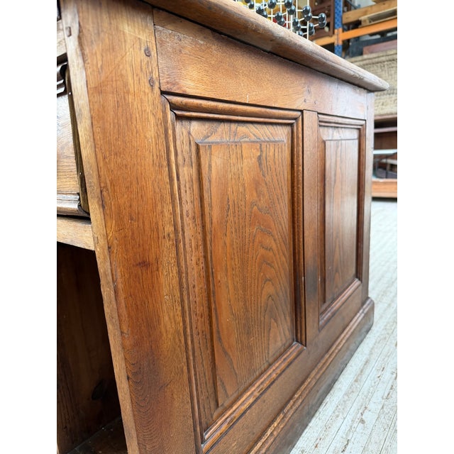 Vintage Oak Counter, 1950s For Sale - Image 18 of 18