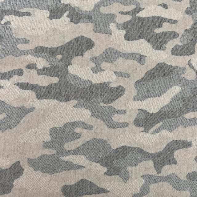 Savile Row Mélange Wool Flannel Jacquard 100% Wool Width: 59” Pale blue grey colorway