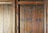Early 20th Century Set of 2 Early 20th Century Chinese Wood Lattice Doors For Sale - Image 5 of 6