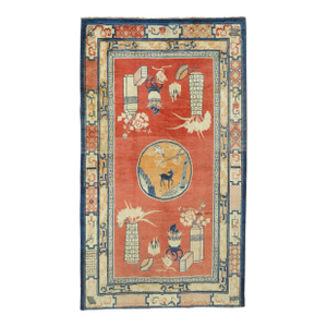 Zabihi Collection Tibetan Pictorial Rug