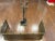 Vintage 19th Century English 5-Piece Ornate Brass Pierced Fireplace Fender and Tool Companion Set For Sale - Image 11 of 12