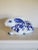 Vintage Blue & White Porcelain Rabbit Figurine For Sale In Monterey, CA - Image 6 of 6