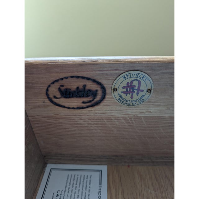 L. & J.G. Stickley, Inc. Late 20th Century Stickley Arts & Crafts Cabinet For Sale - Image 4 of 9