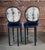 Italian Vintage Italian Swivel Bar Stools- a Pair. For Sale - Image 3 of 6