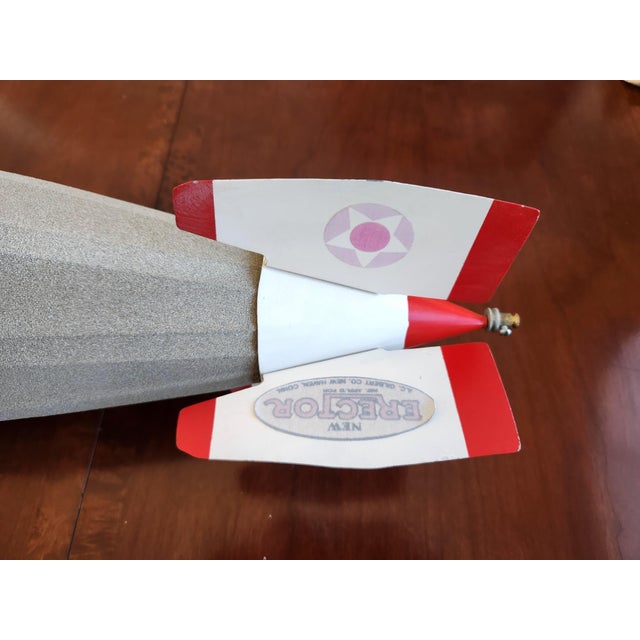 Textile 1930s Vintage Gilbert Erector Zeppelin Airship Blimp Model For Sale - Image 7 of 12