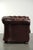 English Cowhide Chesterfield Club Lounge Chair For Sale - Image 3 of 13
