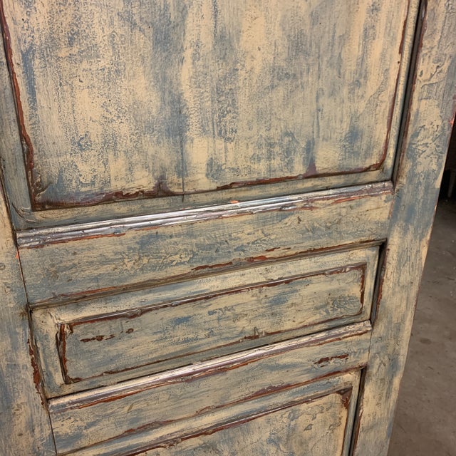 Industrial Woodland Furniture Armoire For Sale - Image 11 of 13