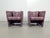 1980s Vintage Postmodern Club Chairs, 1980, Set of 2 For Sale - Image 5 of 12