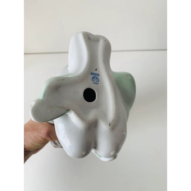 1980s Large Mid Century Modern European Porcelain Nude Figure For Sale - Image 5 of 6