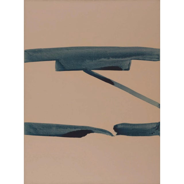 Udi Cassirer, American Zen, 1995, Acrylic on Canvas, in Flawless conditions. Designed 1990 to 1999 This piece has an...