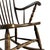 Brown Vintage Rocking Chair in Oak from Den Ouden, 1975 For Sale - Image 8 of 12