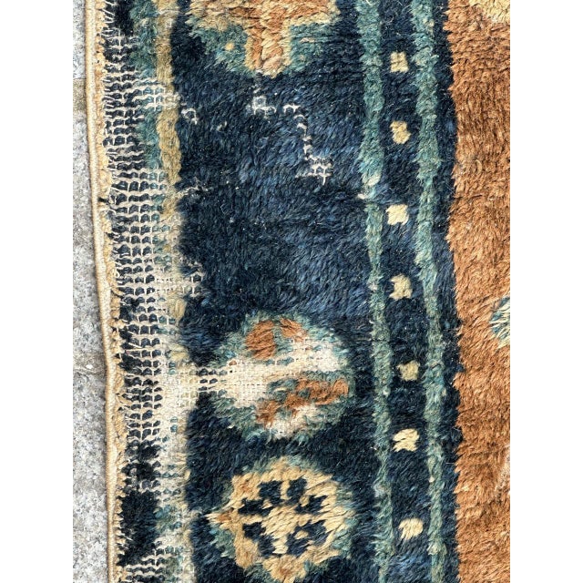 Textile Antique Chinese Rug, 1890s For Sale - Image 7 of 18