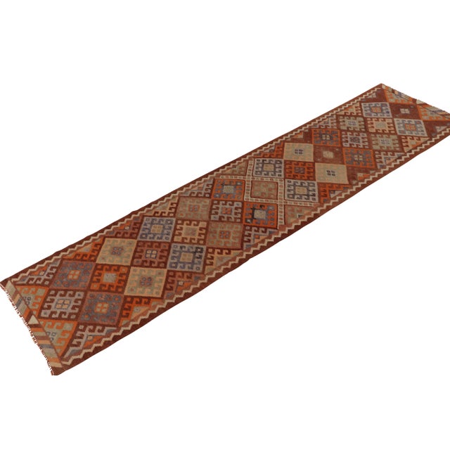 From R&K Principal Josh Nazmiyal’s latest acquisitions, a distinct vintage kilim runner originating from Turkey circa...