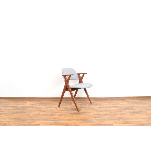 This chair was made in Sweden in the 60's by Broderna Johansson\. The frame of the chair is made of solid oak wood and has...