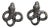 Pave Set Diamond and Sterling Silver Snake Post Earrings For Sale