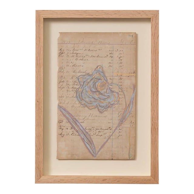 Floral Study IV by Afsoon Thayer For Sale