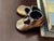 Vintage Pair Mid Century Modern Copper Plated Baby Shoes Nursery Decor For Sale - Image 13 of 14