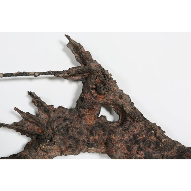 Mid-Century Wall Sculpture by Pia Manu, Belgium 1960s For Sale - Image 9 of 11