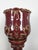 Planter in Glazed Burgundy and Gold Ceramic For Sale - Image 6 of 12