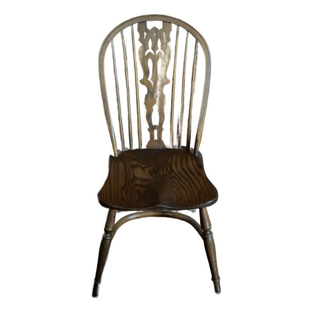 Drdimes Wooden Windsor Style Side Chair For Sale