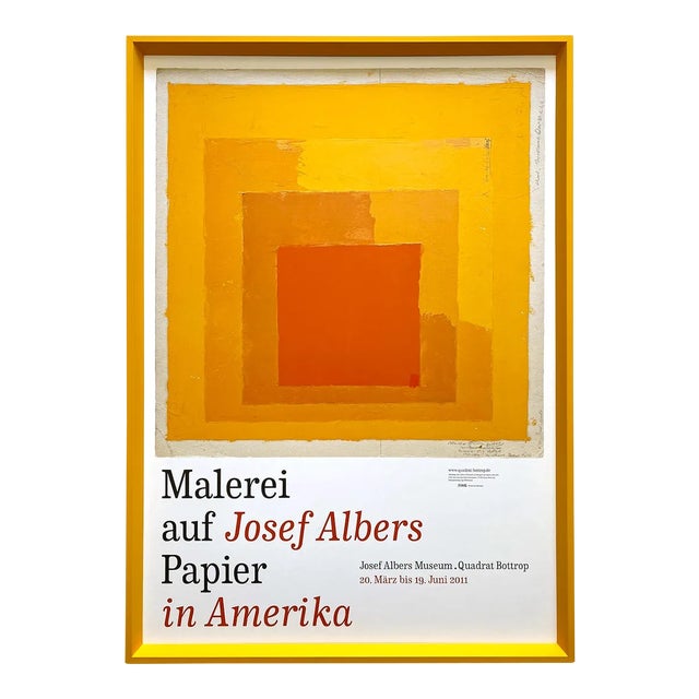 国内未入荷 Josef Albers Yellow Climate Poster 国内未入荷 Josef Albers Yellow Climate Poster Yellow Climate