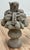Sculpture Materials Vintage Concrete Garden Fruit Baskets Statues, a Pair For Sale - Image 7 of 14