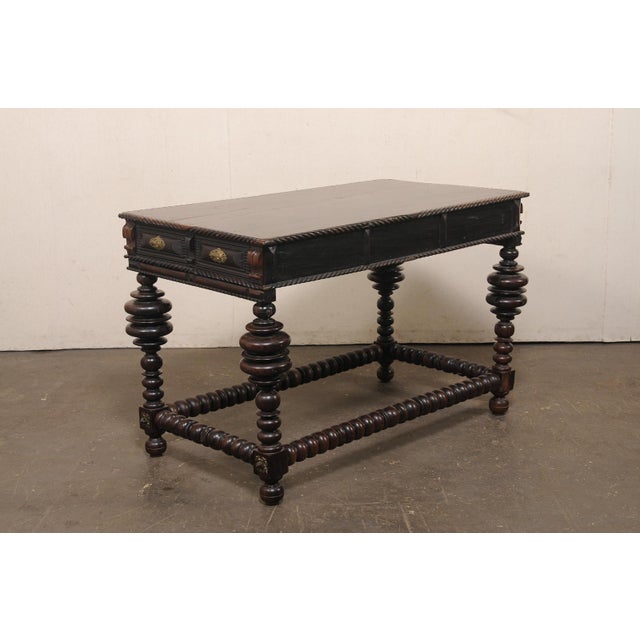 18th C. Portuguese Rosewood Console Table For Sale - Image 15 of 15