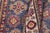 Textile Rustic Kazak Southwestern Light Blue Wool Rug - 4'2''x6'0'' For Sale - Image 7 of 10