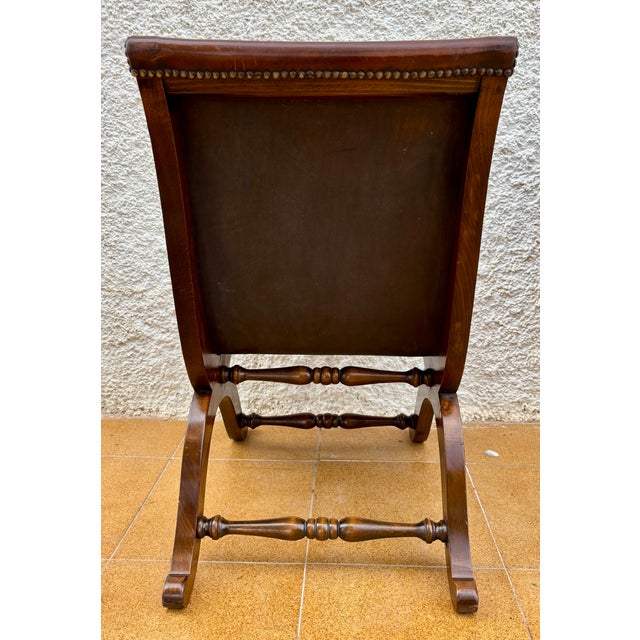 Pair of Valenti Leather Lounge Chairs, Spain, Mid-20th Century For Sale - Image 14 of 15
