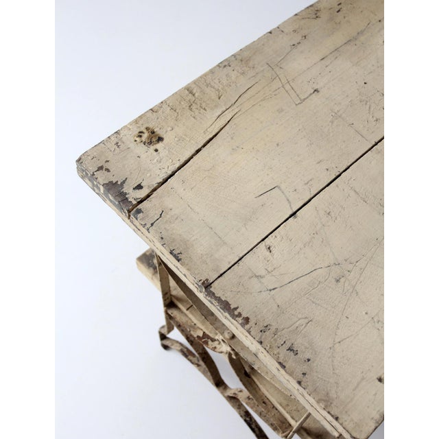 Antique French Garden Two Tier Console Table For Sale - Image 18 of 18