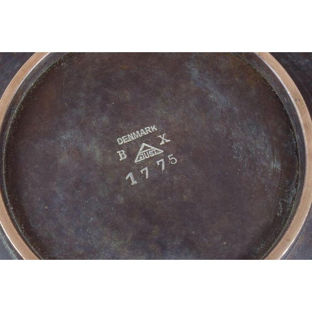 Art Deco Bronze Dish by Just Andersen, Denmark, 1940s For Sale - Image 4 of 5
