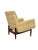 1950s Jens Risom Club Lounge Chair With Walnut Frame For Sale - Image 9 of 13
