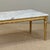 French Louis XVI Giltwood Coffee Table With Carrara Marble For Sale - Image 9 of 18