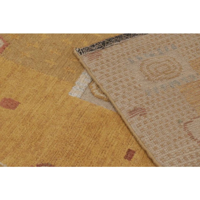 Rug & Kilim's Oversized Scandinavian Rug With Textural High-Low Design For Sale - Image 11 of 11