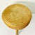 Mid-Century Boho Chic Coastal Hollywood Regency Woven Jute 3-Leg Low Stool. For Sale - Image 10 of 11