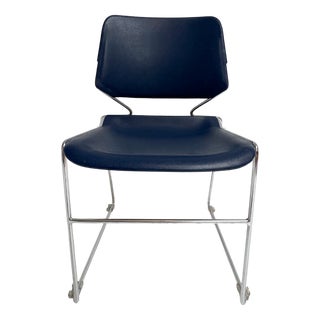 Dark Blue Matrix Krueger Chair by Thomas Tolleson, 1970s For Sale