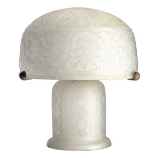 Mushroom Lamp from Daum Nancy, France, 1925 For Sale