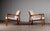 Set of Rialto Armchairs attributed to Carl-Gustav Hiort attributed to Ornäs, Finland, 1950s For Sale - Image 3 of 14
