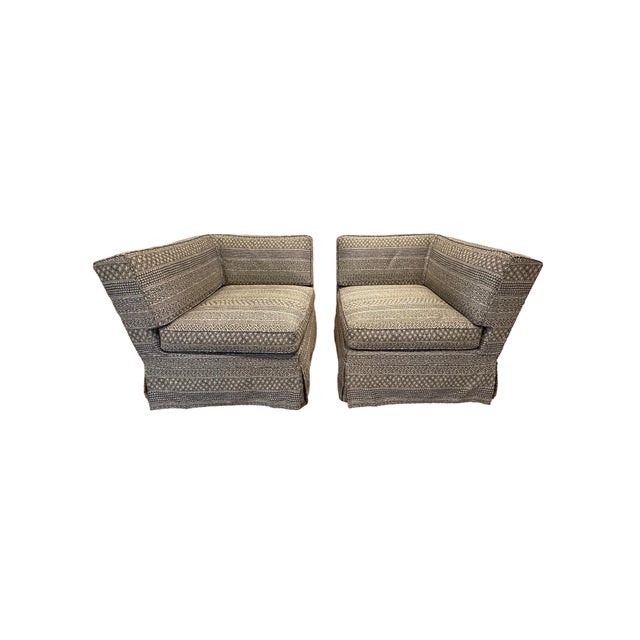 Donghia Donghia 2-Piece Loveseat or Pair of Chairs For Sale - Image 4 of 11