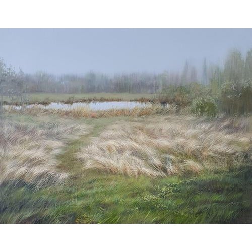 Maija Muizniece, Deer Trail, Oil on Canvas, 2023 For Sale - Image 4 of 4