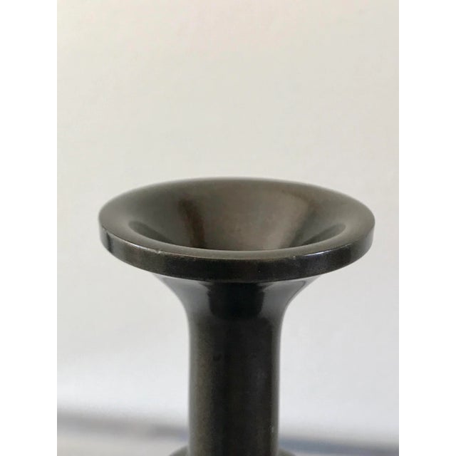 Early 20th Century Early 20th Century Japanese Showa Period Bronze Vase For Sale - Image 5 of 12